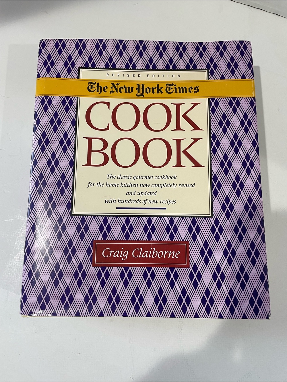 The New York Times Cook Book Craig Claiborne 1990 Vintage HC DJ Vintage